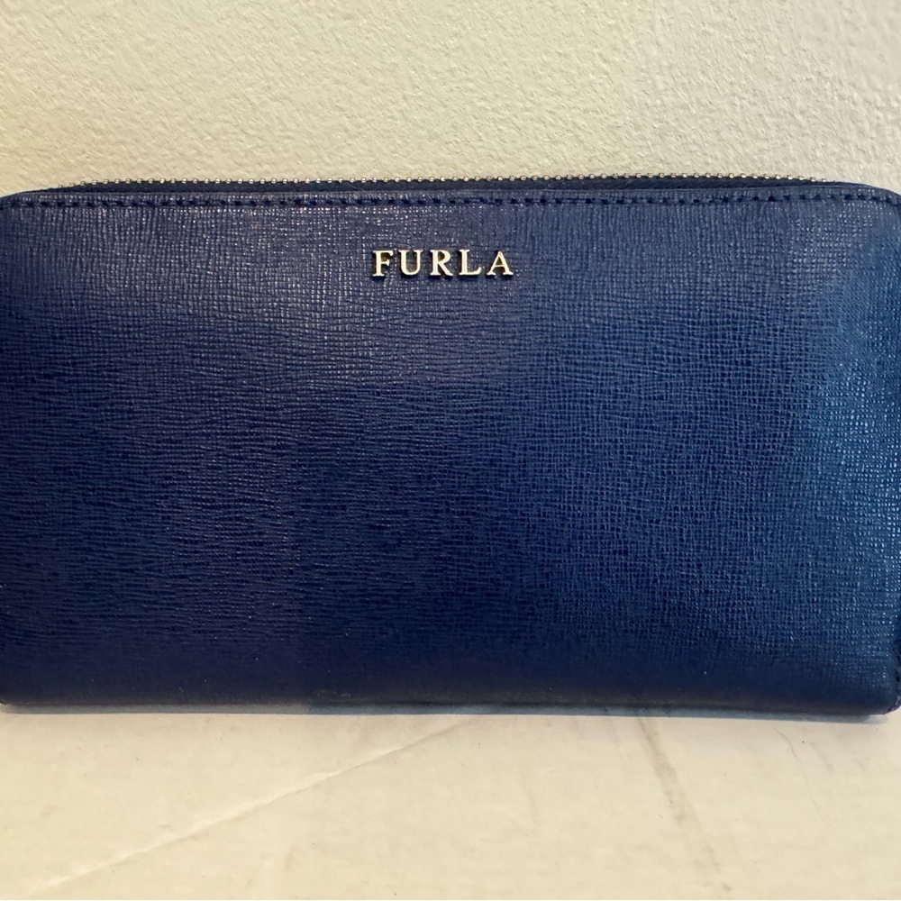Authentic Furla EUC Wallet Royal Blue